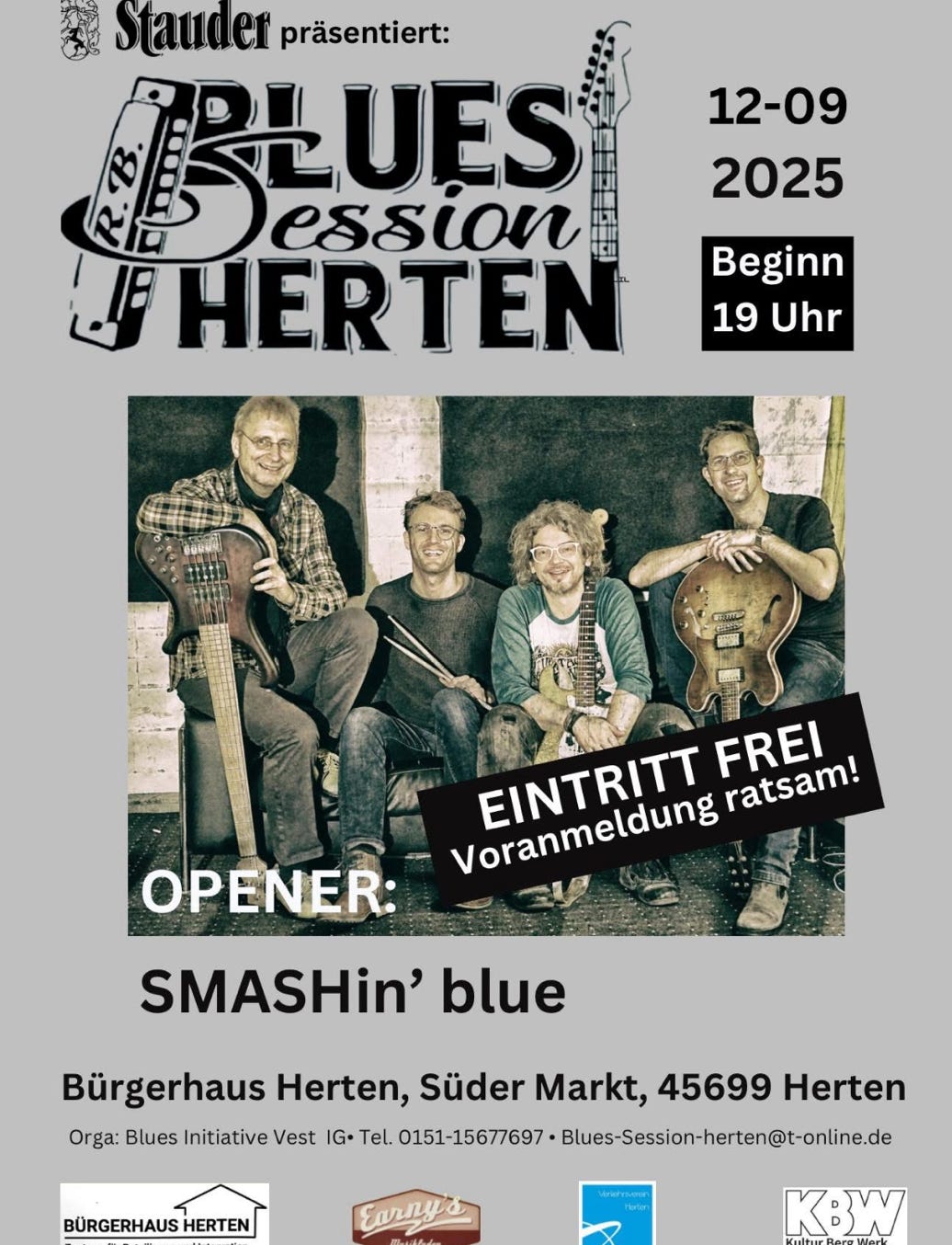 Gewinner Vestischer Blues Award 2023